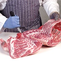 Shoulder – half – bone-in Meat Cut Spec Step 3